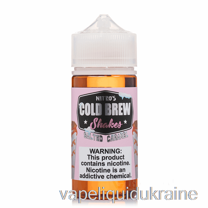 Vape Ukraine Salted Caramel - Nitros Cold Brew - 100mL 0mg